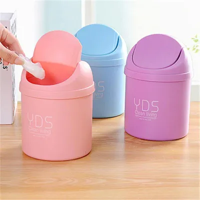 Desk Trash Can Mini Waste Bin Desk Trash Can Mini Waste Bin