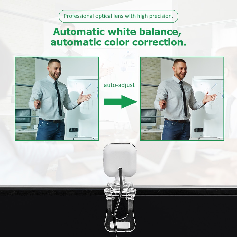 Desktop Camera with Built-in Mic Desktop Camera with Built-in Mic