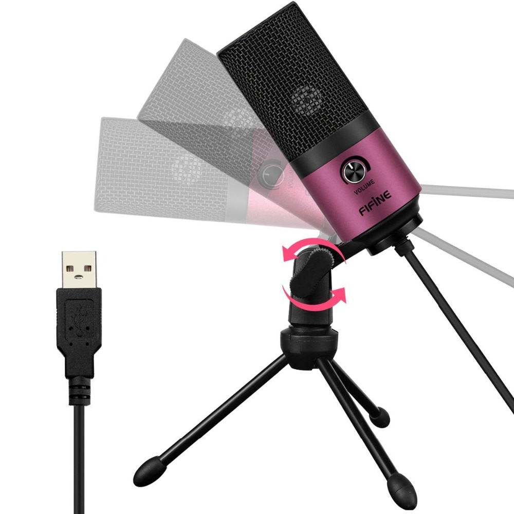 Desktop Microphone USB Recording Mic Desktop Microphone USB Recording Mic