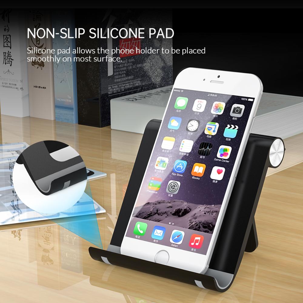 Desktop Phone Stand with Nonslip Pad