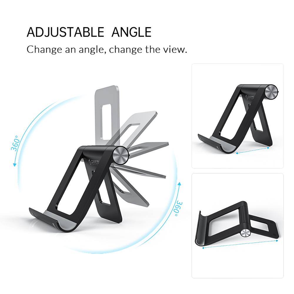 Desktop Phone Stand with Nonslip Pad