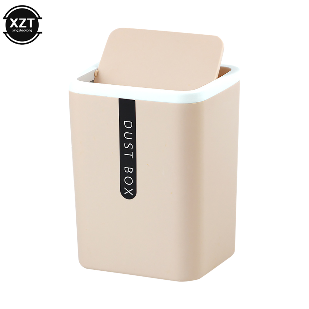 Desktop Small Plastic Trash Can