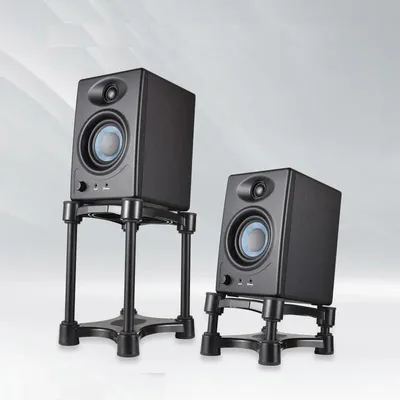 Desktop Speaker Stands Monitor Audio Bracket Shock Absorber Bracket Removable Speaker Monitor Stands for 5/6/8-inch Desktop Speaker Stands Monitor Audio Bracket Shock Absorber Bracket Removable Speaker Monitor Stands for 5/6/8-inch