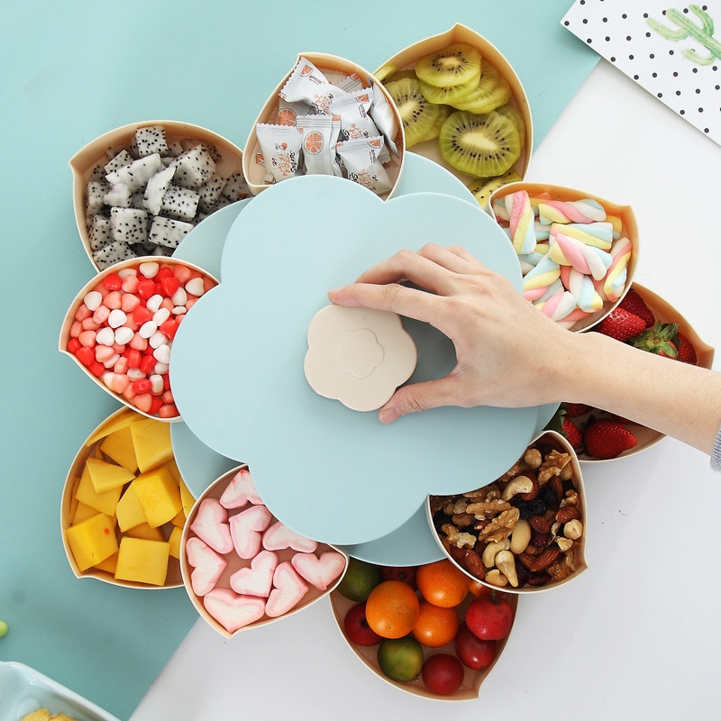 Dessert Box Flower Candy Fruit Server