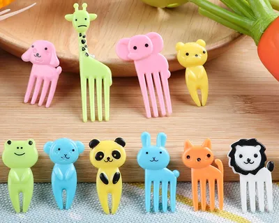 Dessert Fork Mini Animal Toothpicks Dessert Fork Mini Animal Toothpicks