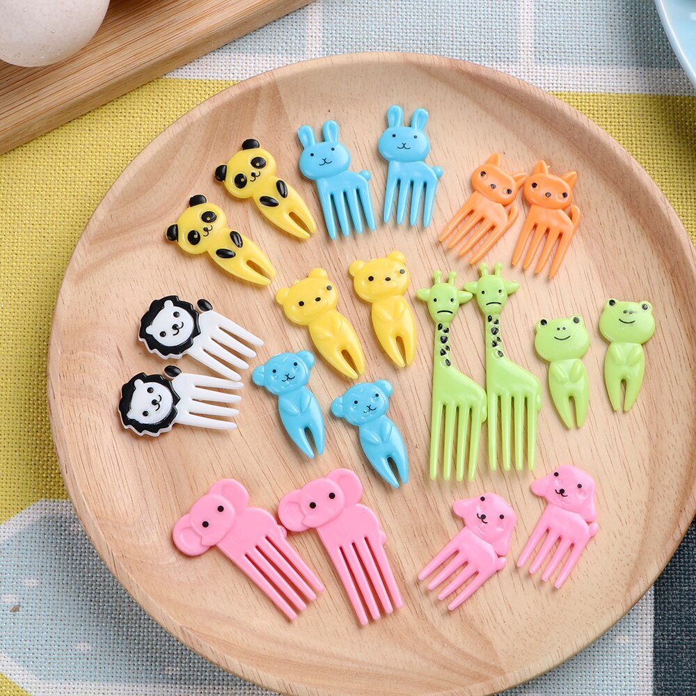 Dessert Fork Mini Animal Toothpicks Dessert Fork Mini Animal Toothpicks