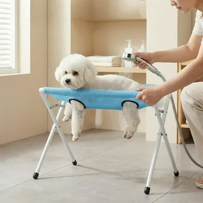 Detachable Pet Beauty Hammock Pet Anti-scratch Bite Small Dog Cat Nail Clipping Bath Table Fixed Artifact Detachable Pet Beauty Hammock Pet Anti-scratch Bite Small Dog Cat Nail Clipping Bath Table Fixed Artifact