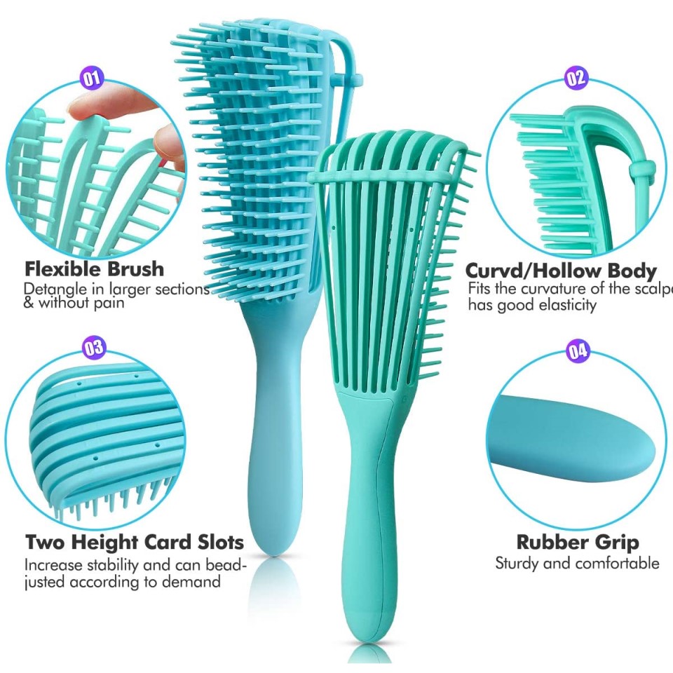 Detangling Hair Brush for Curly Hair
