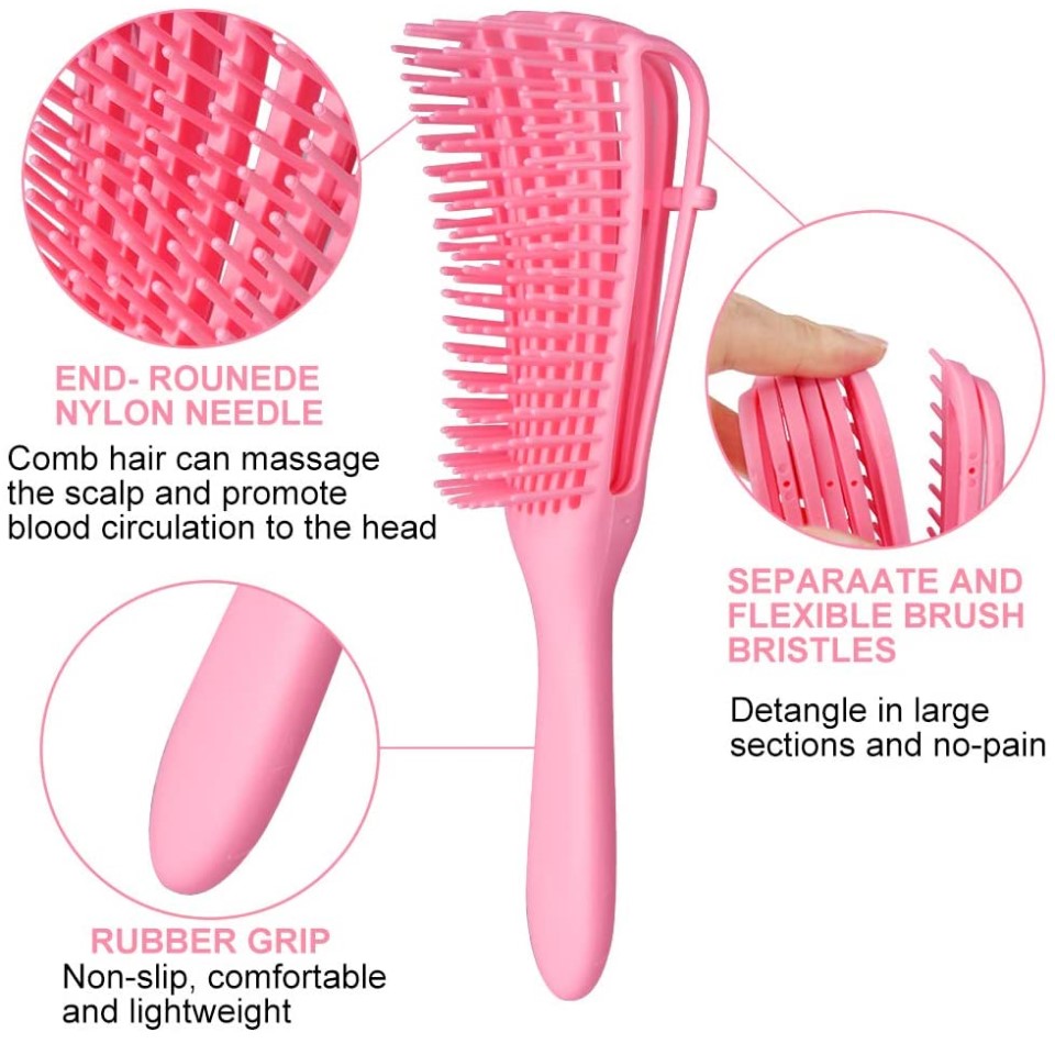 Detangling Hair Brush for Curly Hair