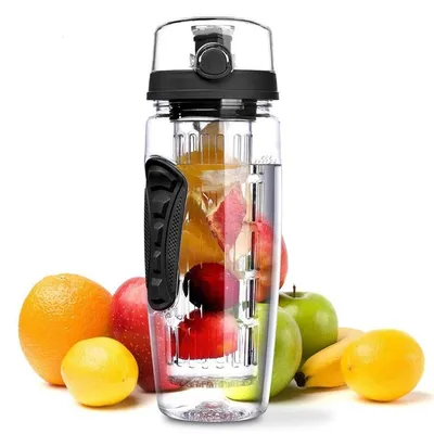 Detox Water Bottle 1L Capacity Detox Water Bottle 1L Capacity