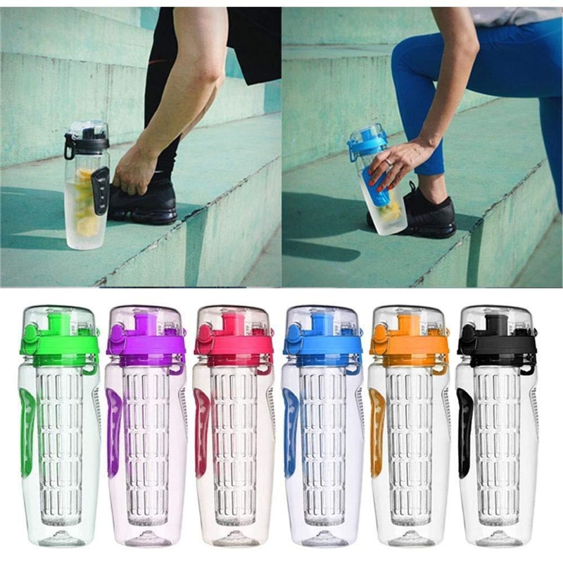Detox Water Bottle 1L Capacity Detox Water Bottle 1L Capacity