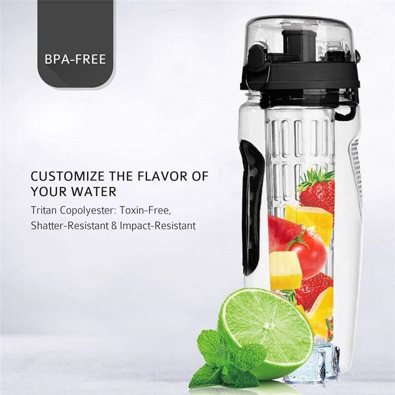 Detox Water Bottle 1L Capacity Detox Water Bottle 1L Capacity