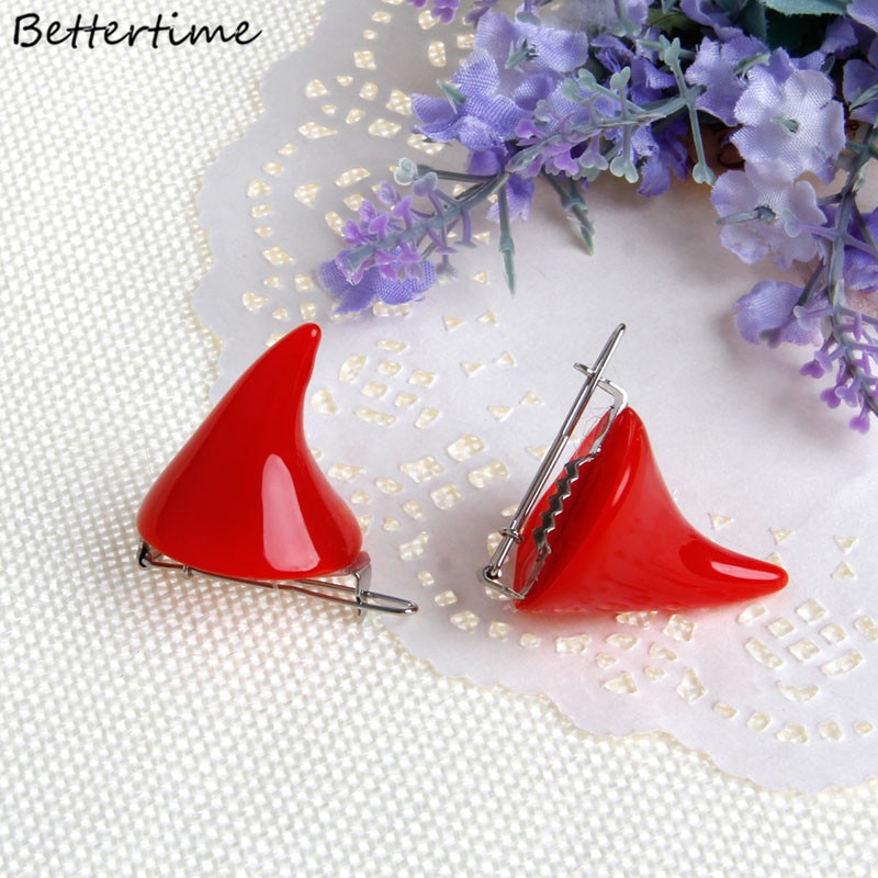 Devil Horn Hair Clips Cute Barrettes (2Pcs)