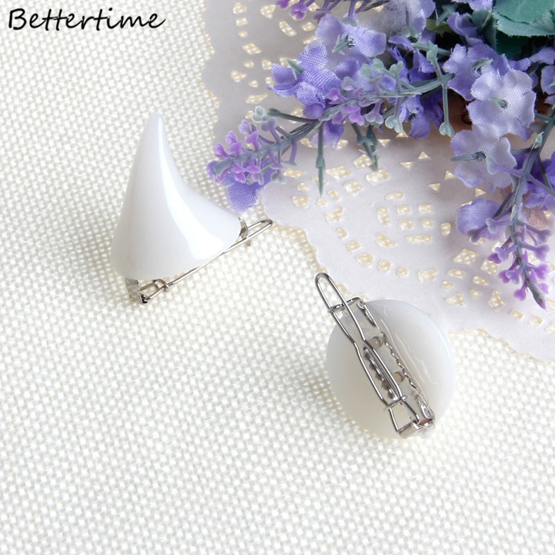 Devil Horn Hair Clips Cute Barrettes (2Pcs)