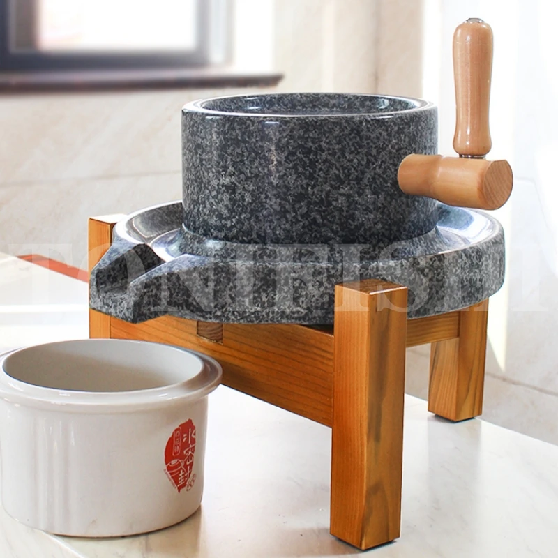 Diameter 20*30CM Stone Mill Household Grinding Disc Old-fashioned Soybean Milk Refiner Small Old-fashioned Grinding Diameter 20*30CM Stone Mill Household Grinding Disc Old-fashioned Soybean Milk Refiner Small Old-fashioned Grinding