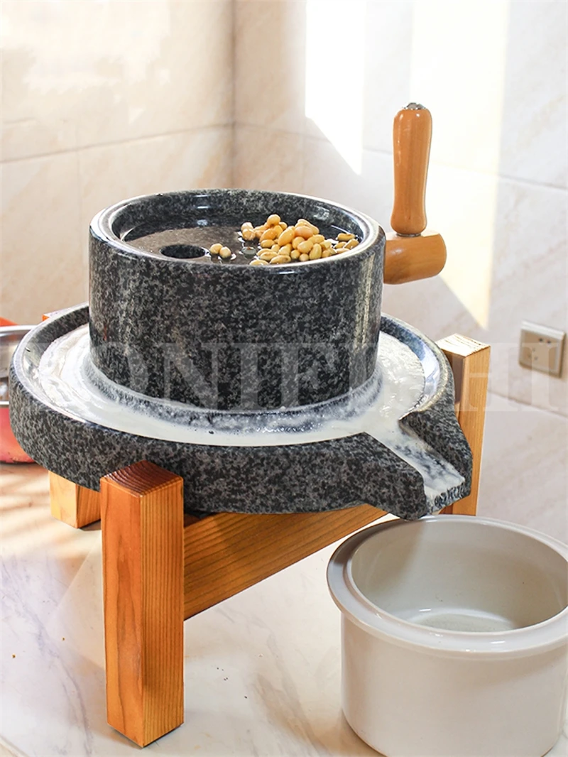 Diameter 20*30CM Stone Mill Household Grinding Disc Old-fashioned Soybean Milk Refiner Small Old-fashioned Grinding Diameter 20*30CM Stone Mill Household Grinding Disc Old-fashioned Soybean Milk Refiner Small Old-fashioned Grinding