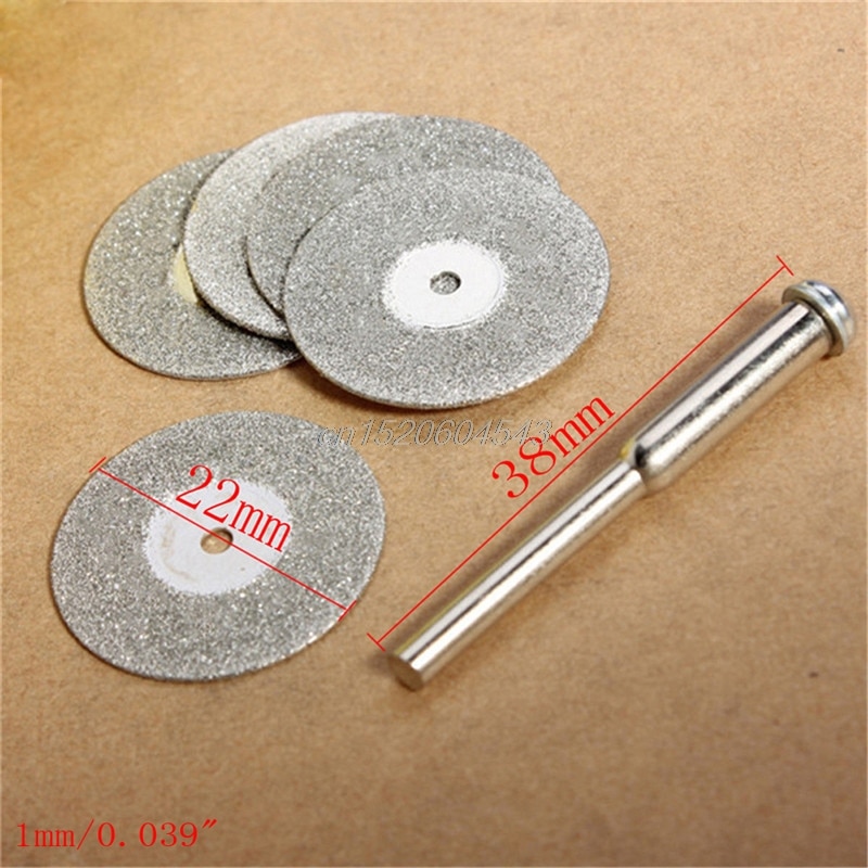Diamond Drill Bit Round Blades (Set of 5)
