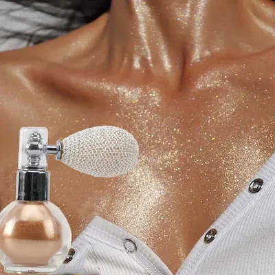 Diamond Highlighter Powder Spray Waterproof High Gloss Glitter Body Bronzer Highlight Powder Face Contour Illuminator Diamond Highlighter Powder Spray Waterproof High Gloss Glitter Body Bronzer Highlight Powder Face Contour Illuminator
