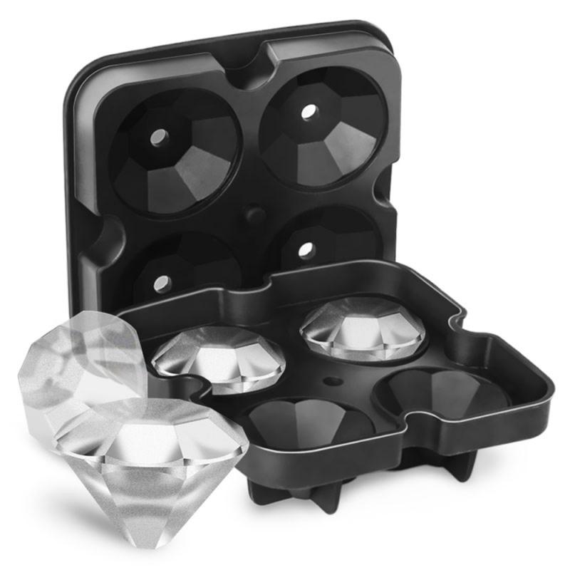 Diamond Ice Cube Tray 4-Grids