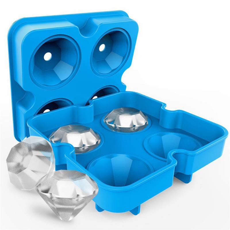 Diamond Ice Cube Tray 4-Grids Diamond Ice Cube Tray 4-Grids