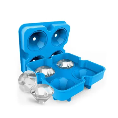 Diamond Ice Mold 4 Cell Tray Diamond Ice Mold 4 Cell Tray