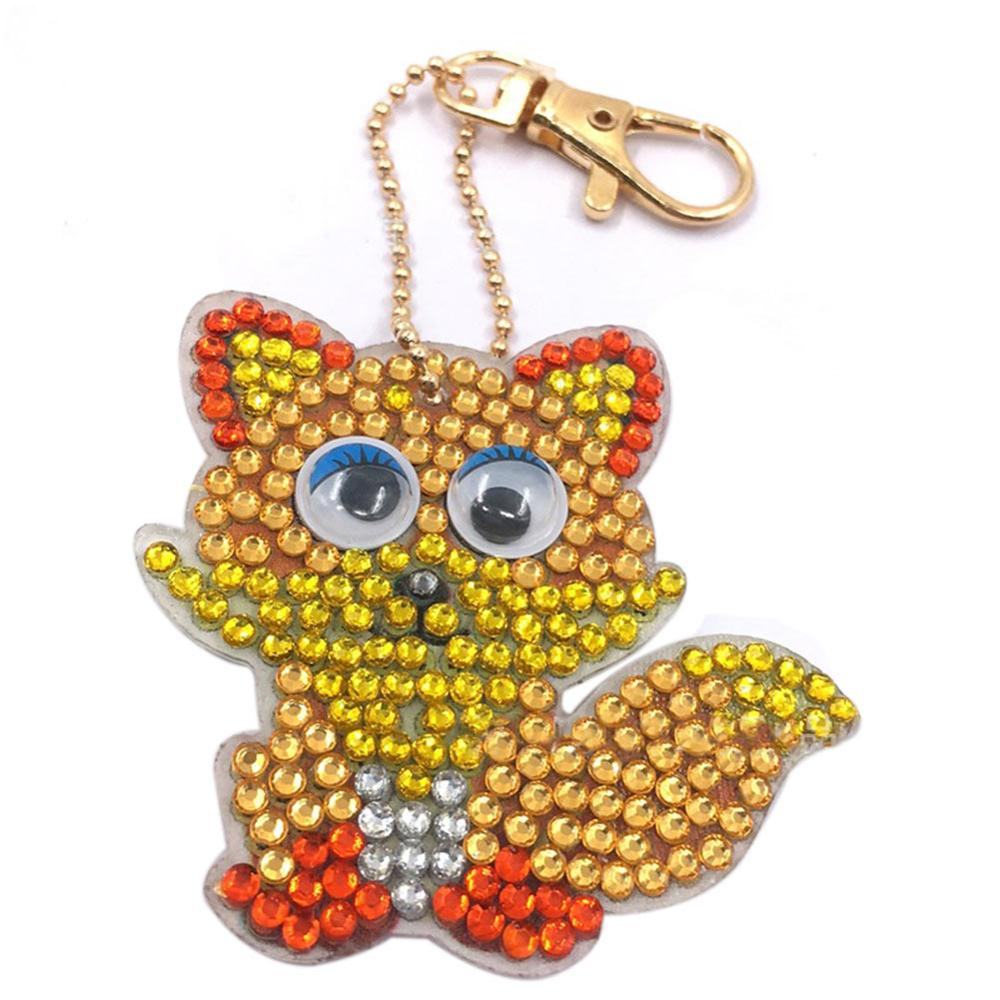 Diamond Painting Kit DIY Keychain
