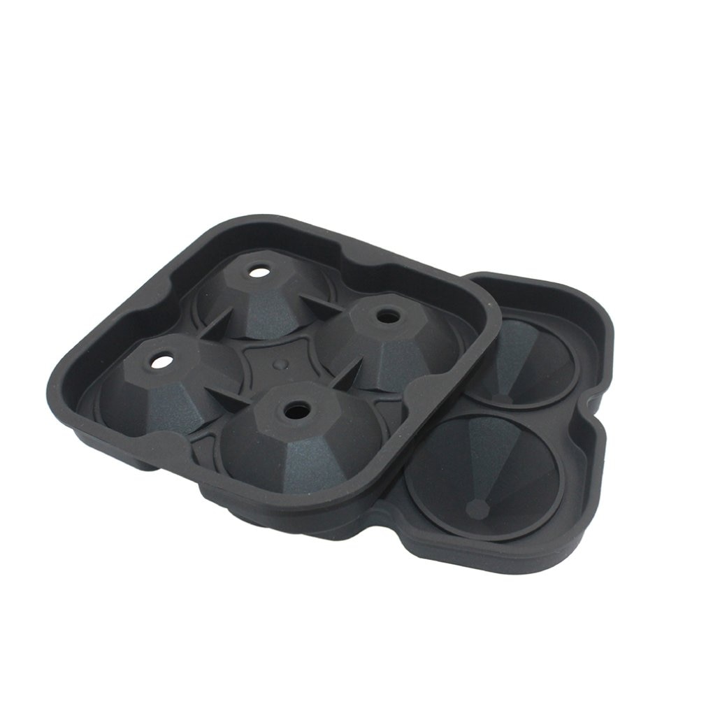 Diamond Shape Ice Maker 4 Grid Tray