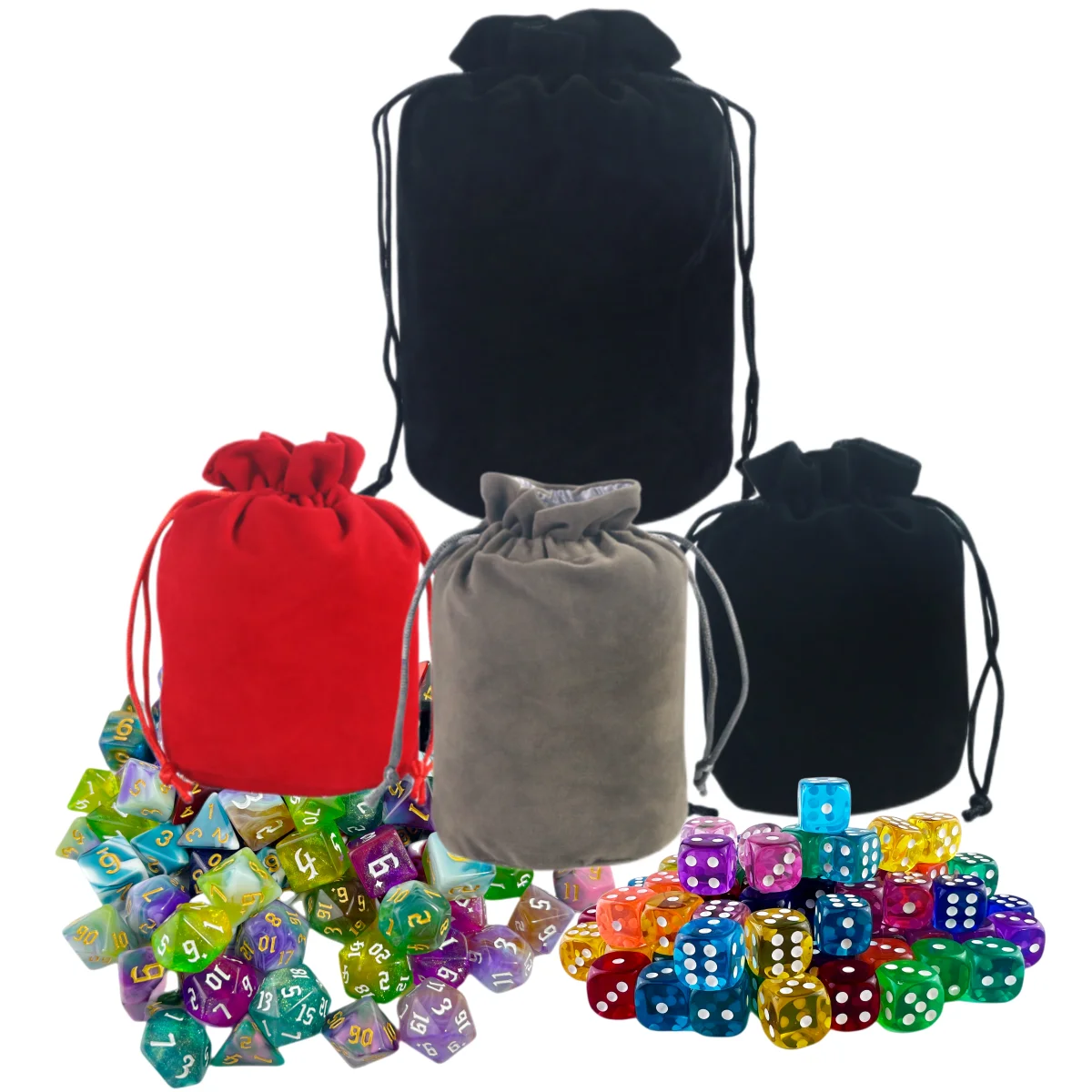 Dice Bag Dice Holder Role Game High Quality Velvet Drawstring Bag Jewelry Packing For TRPG Table Games Entertainment Dice Bag Dice Holder Role Game High Quality Velvet Drawstring Bag Jewelry Packing For TRPG Table Games Entertainment