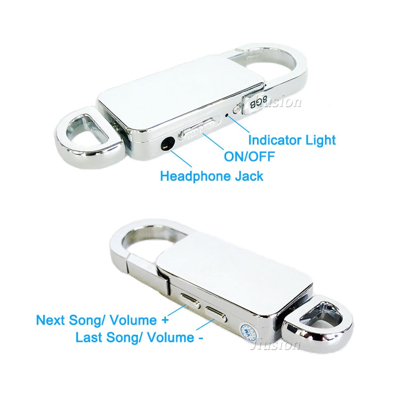 Dictaphone 8GB Voice Recorder Keychain Dictaphone 8GB Voice Recorder Keychain