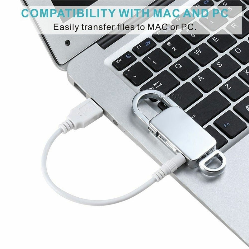 Dictaphone 8GB Voice Recorder Keychain Dictaphone 8GB Voice Recorder Keychain