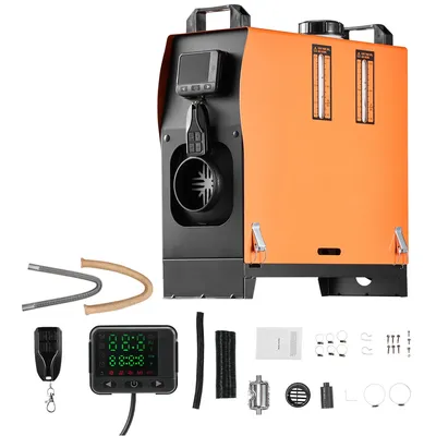Diesel Heater 8KW Diesel Air Heater with LCD Panel and Remote Control Parking Heater Low Noise for Truck Trailer Boat Diesel Heater 8KW Diesel Air Heater with LCD Panel and Remote Control Parking Heater Low Noise for Truck Trailer Boat