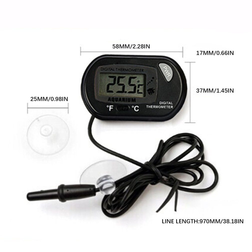 Digital Aquarium Thermometer Pet Device Digital Aquarium Thermometer Pet Device