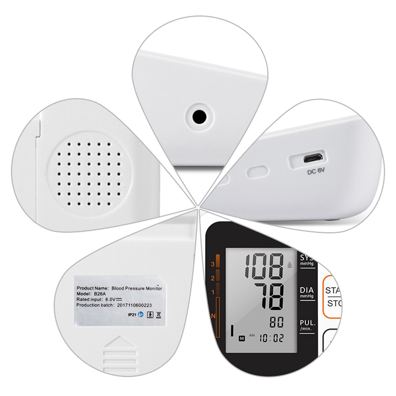 Digital Blood Pressure Monitor Device Digital Blood Pressure Monitor Device