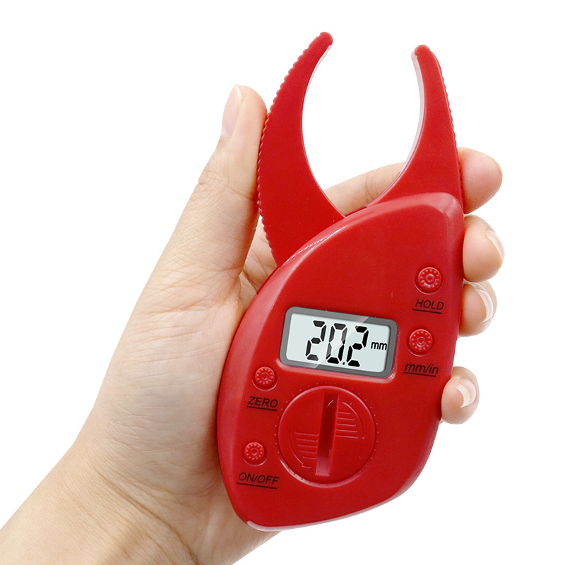 Digital Body Fat Caliper Measurement Tool