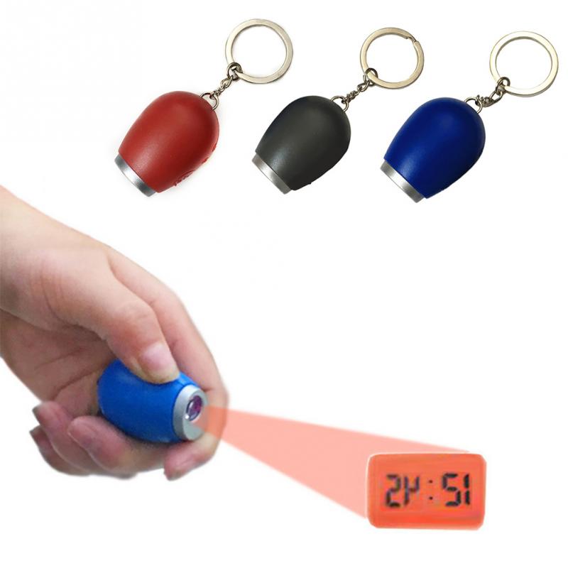 Digital Clock Mini Projection Keychain Digital Clock Mini Projection Keychain