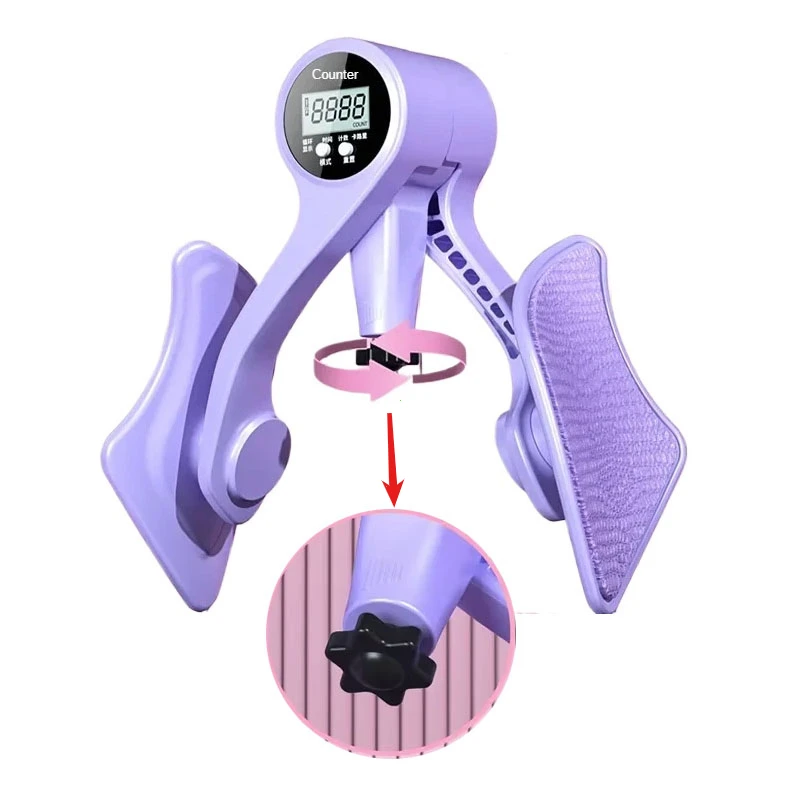 Digital Counter Hip Trainer Leg Trainers Pelvic Floor Muscle Strength Adjustable Leg Exerciser Inner Thigh Fitness Digital Counter Hip Trainer Leg Trainers Pelvic Floor Muscle Strength Adjustable Leg Exerciser Inner Thigh Fitness