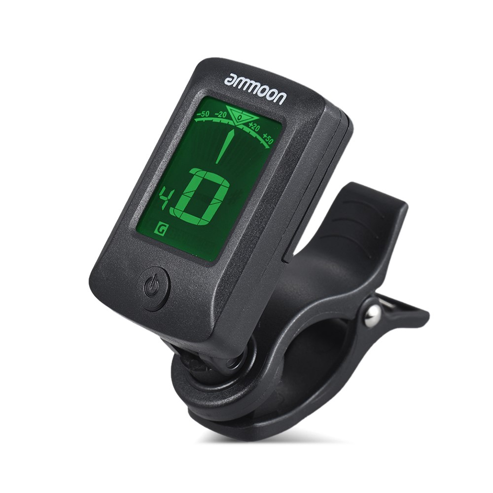 Digital Guitar Tuner Clip-On Device Digital Guitar Tuner Clip-On Device