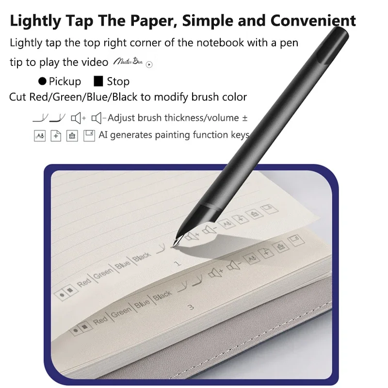 Digital Handwriting Note Book Smart Sync Pen Diary Writing Set Cloud Notebook AI,Voice Drawing Bluetooth Real-time Digital Handwriting Note Book Smart Sync Pen Diary Writing Set Cloud Notebook AI,Voice Drawing Bluetooth Real-time