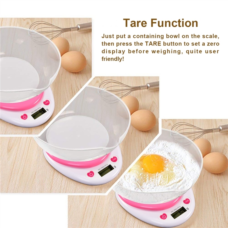 Digital Kitchen Weighing Scale With Heart Shape Digital Kitchen Weighing Scale With Heart Shape