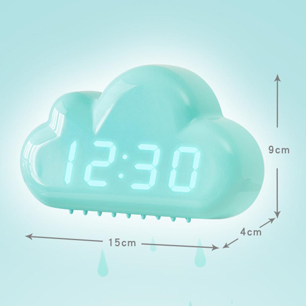 Digital LED Display Cloud Clock