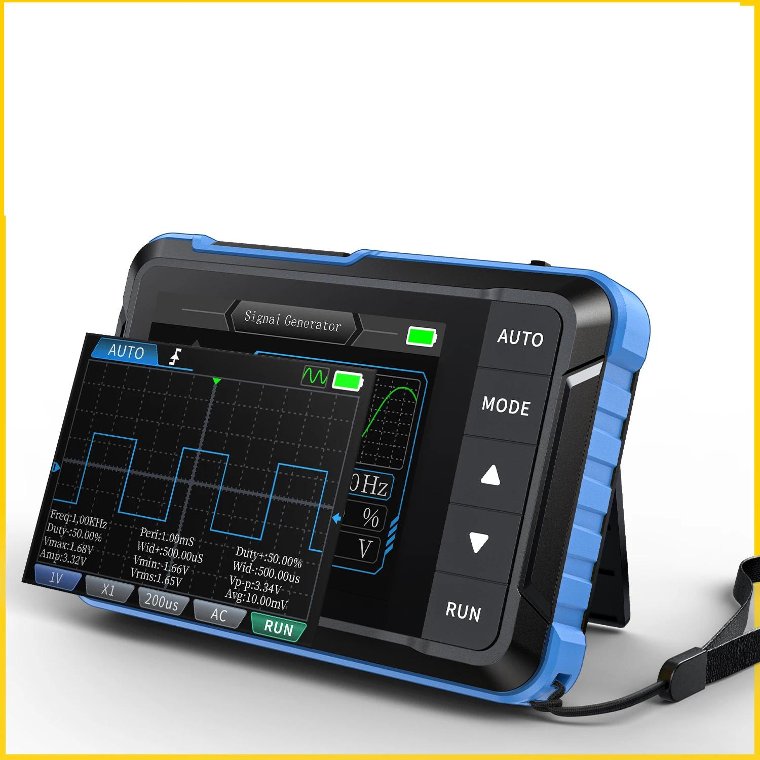 Digital Portable Oscilloscope Signal Generator 2in1 1MHz Bandwidth 5MSa/s Sampling Rate Electronics Repair Tools Digital Portable Oscilloscope Signal Generator 2in1 1MHz Bandwidth 5MSa/s Sampling Rate Electronics Repair Tools
