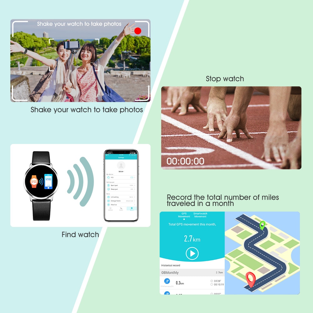 Digital Smart Watch Functional Timepiece Digital Smart Watch Functional Timepiece