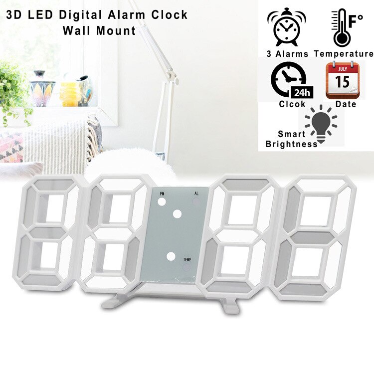 Digital Table Clock LED Alarm Clock Digital Table Clock LED Alarm Clock