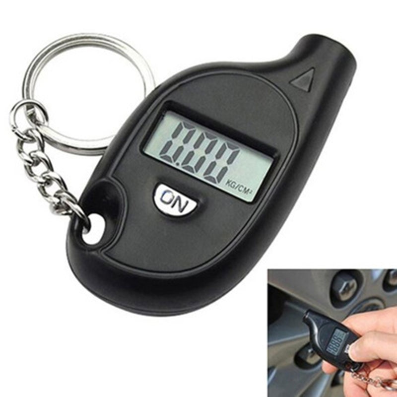 Digital Tire Gauge Pressure Tester Keychain Digital Tire Gauge Pressure Tester Keychain