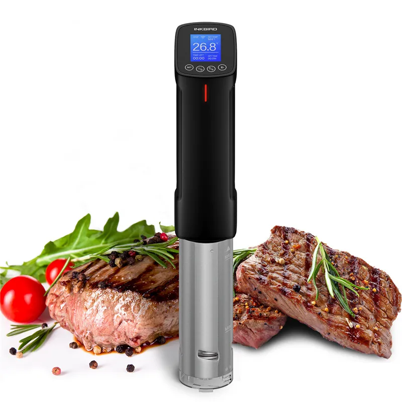 Digital Vacuum Sous Vide Cooker Immersion Circulator Accurate Cooking WI-FI Control 1000W Heat Distribution Accurate Digital Vacuum Sous Vide Cooker Immersion Circulator Accurate Cooking WI-FI Control 1000W Heat Distribution Accurate