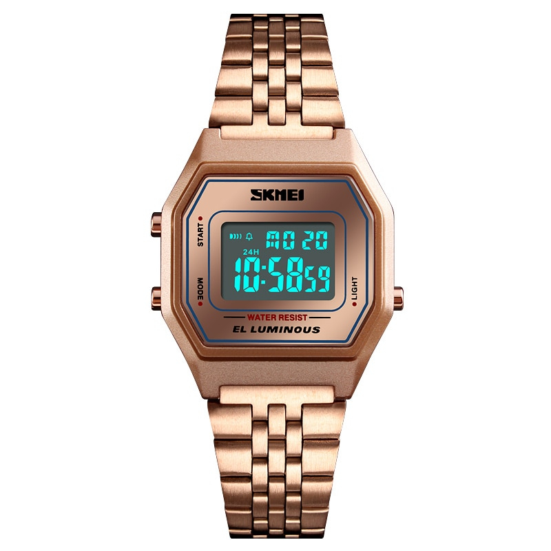 Digital Watch Women's Luxury Wristwatch