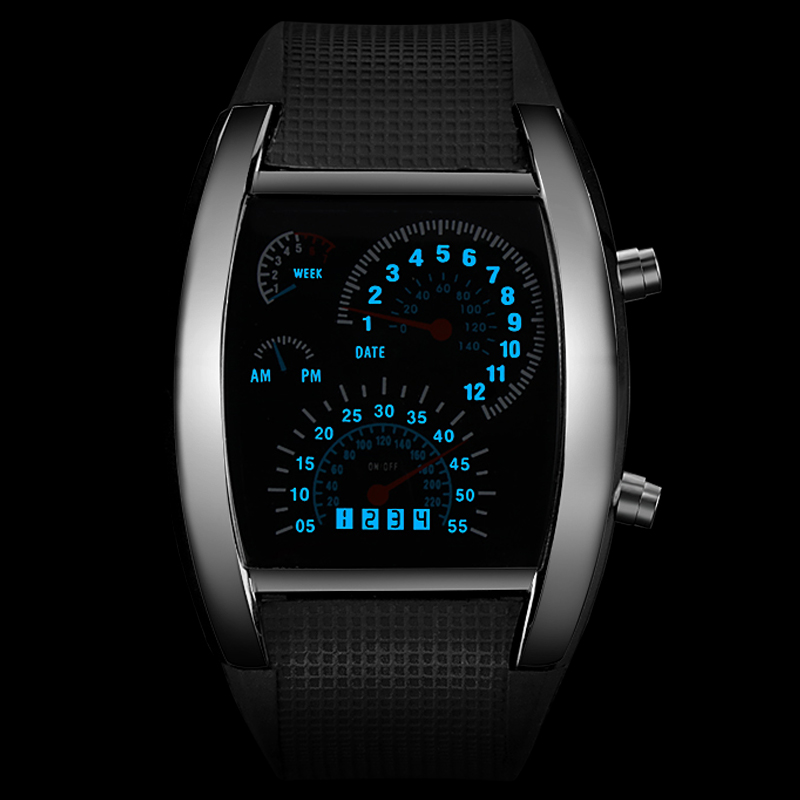 Digital Wrist Watch LED Band Digital Wrist Watch LED Band
