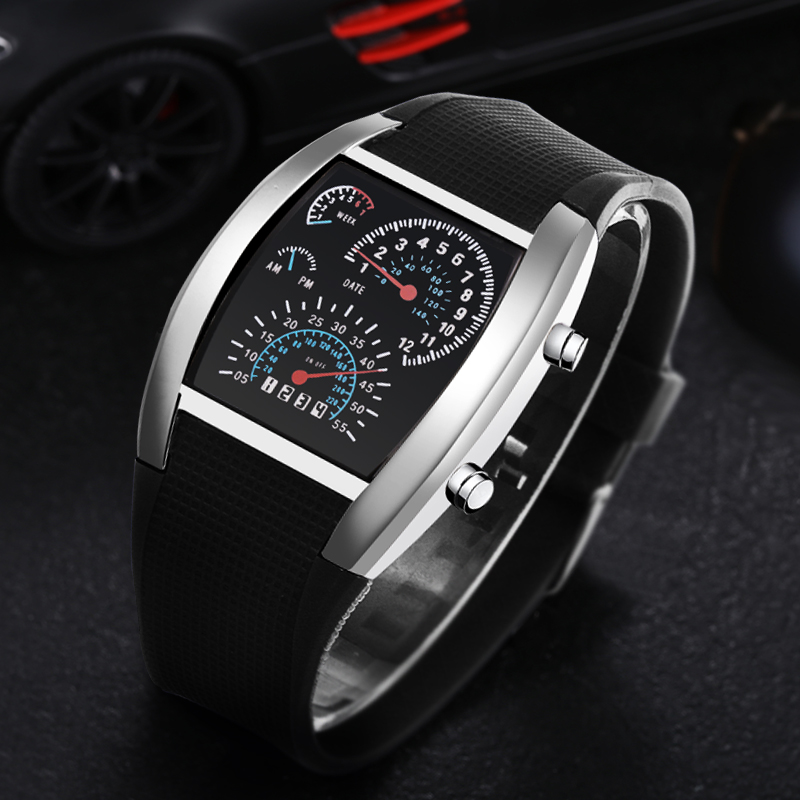 Digital Wrist Watch LED Band Digital Wrist Watch LED Band