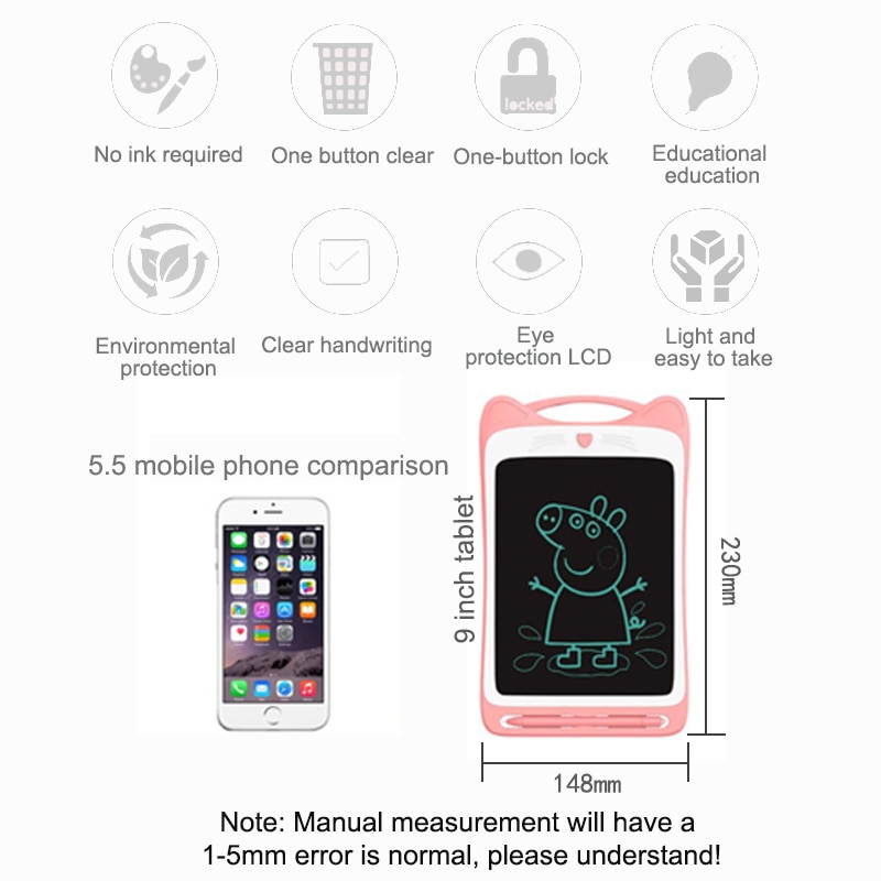 Digital Writing Pad LCD Tablet Digital Writing Pad LCD Tablet