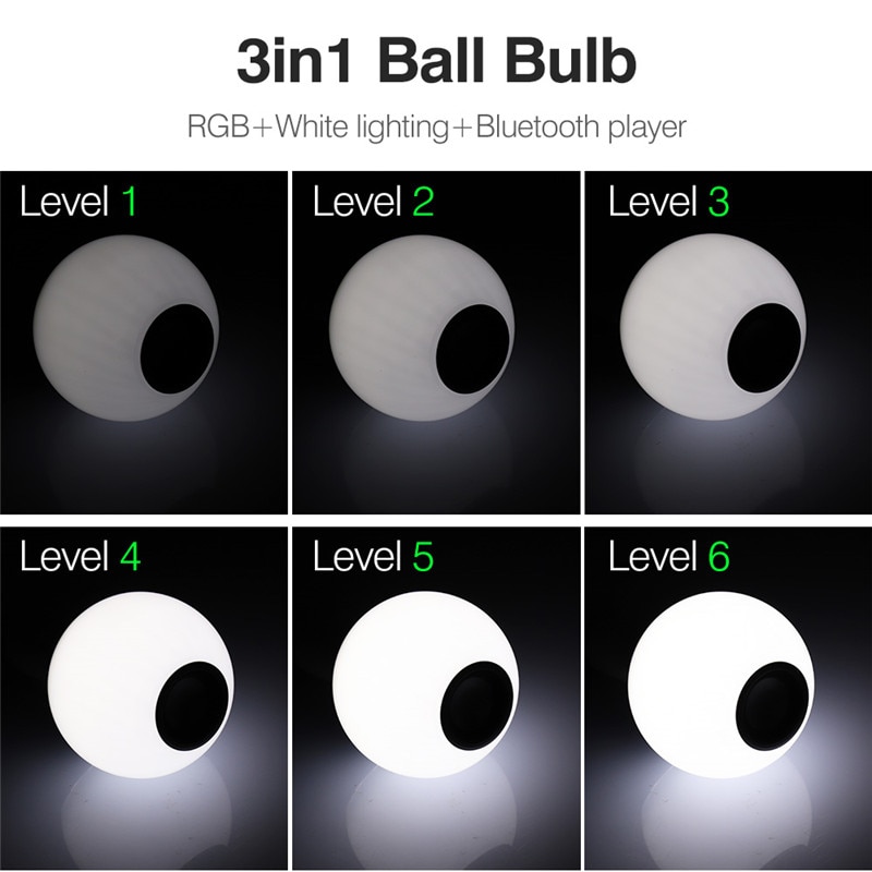 Dimmable LED Bulb Bluetooth Speaker Dimmable LED Bulb Bluetooth Speaker